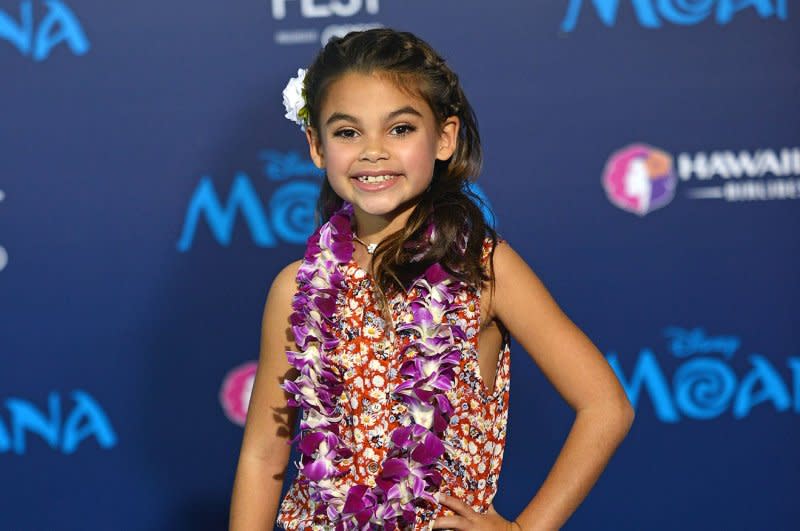 Ariana Greenblatt attends the Los Angeles premiere of "Moana" in 2016. File Photo by Christine Chew/UPI