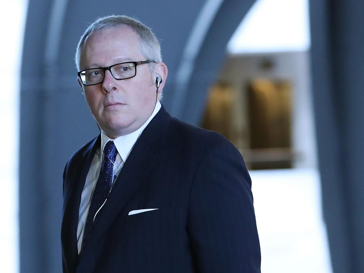Health and Human Services Department spokesman Michael Caputo has been under duress due to death threats, he told his staff. (Getty Images)