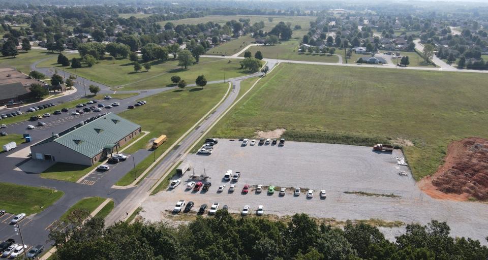 The 38 acres near Nixa High School designated for future expansion.