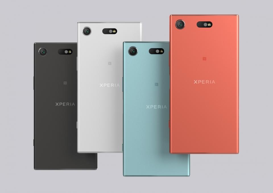 Xperia XZ1 Compact 3D顏色靈感啟發於大自然，打造霧夜黑、皓雪銀、湖水藍、幻月粉等四色