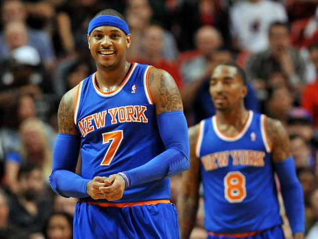 Here are the New York Knicks' new orange alternate uniforms (Photo) - Yahoo  Sports