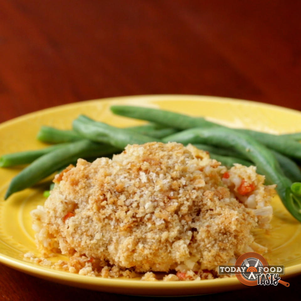 Make-Ahead Chicken & Rice Bake