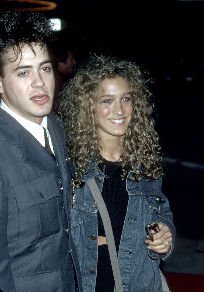 1983: Sarah Jessica Parker and Robert Downey Jr.