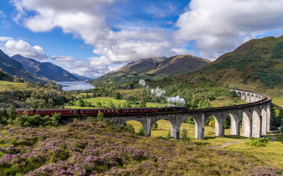 Glenfinnan Railway Viaduct in Scotland - Getty