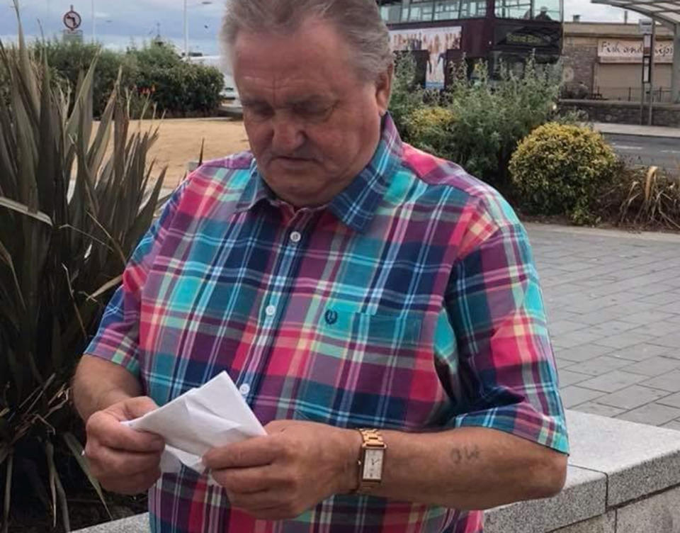 John Llewellyn Jones has been handed a 12-week curfew after he killed a seagull who was stealing his chips. Source: SWNS/ Mega Australia