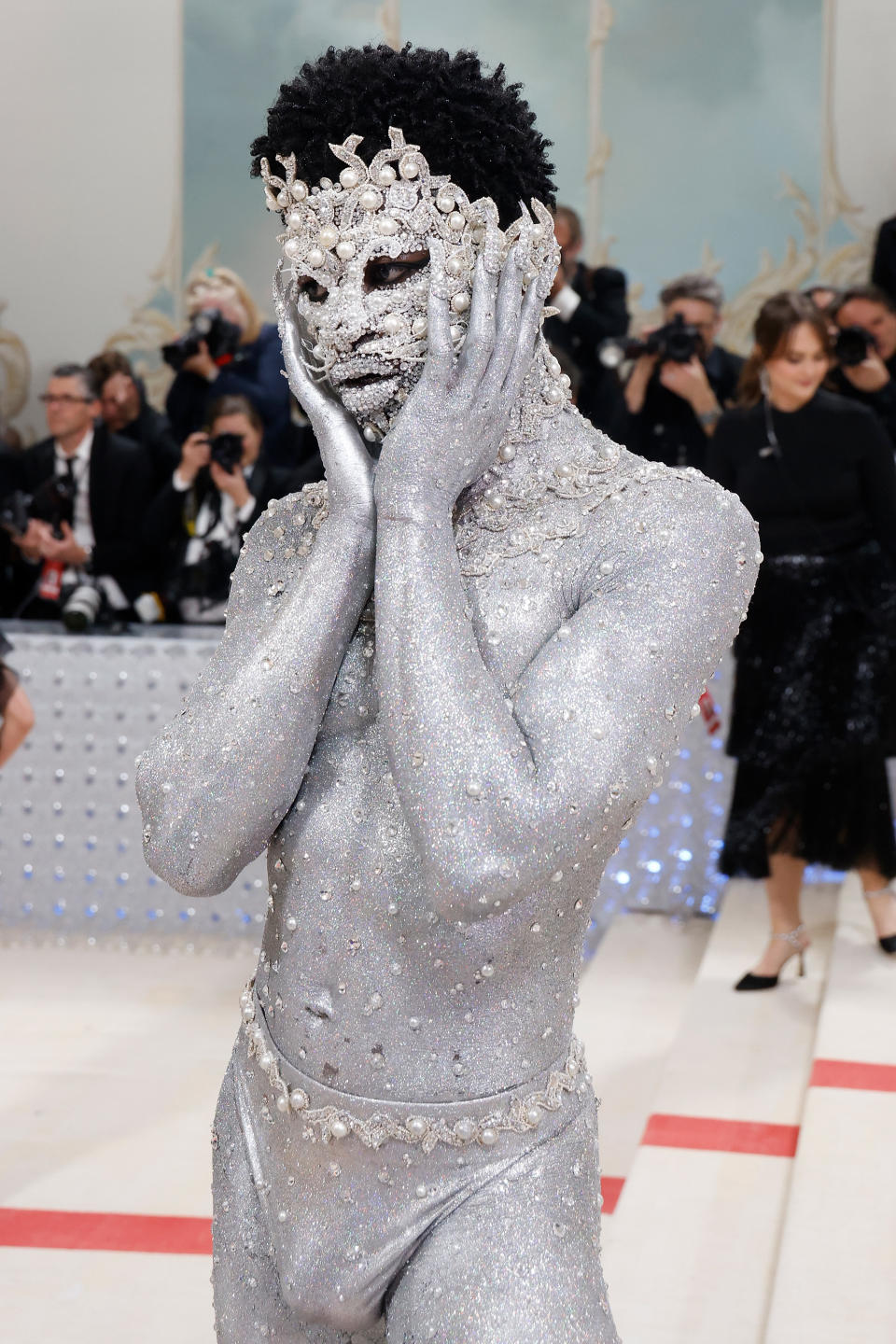  Lil Nas X attends the 2023 Met Gala celebrating 