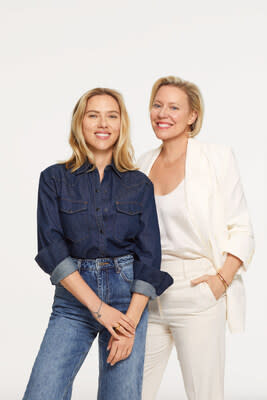 The Outset co-founders Scarlett Johansson and Kate Foster.
