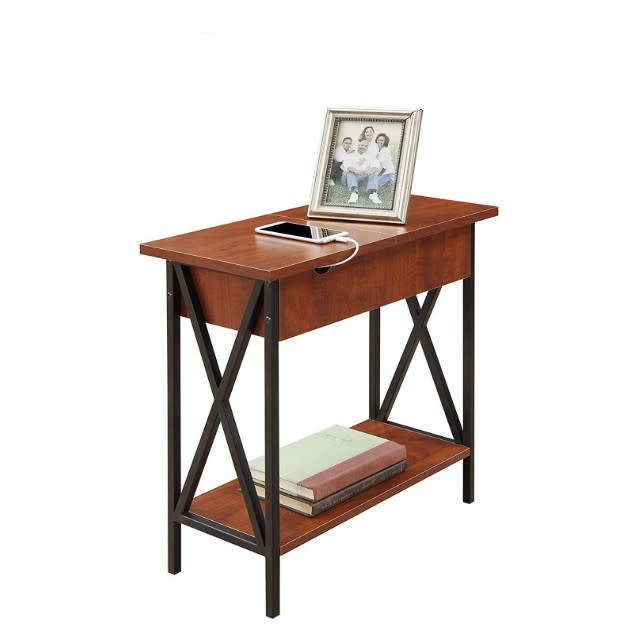 Convenience Concepts Tucson Flip Top End Table