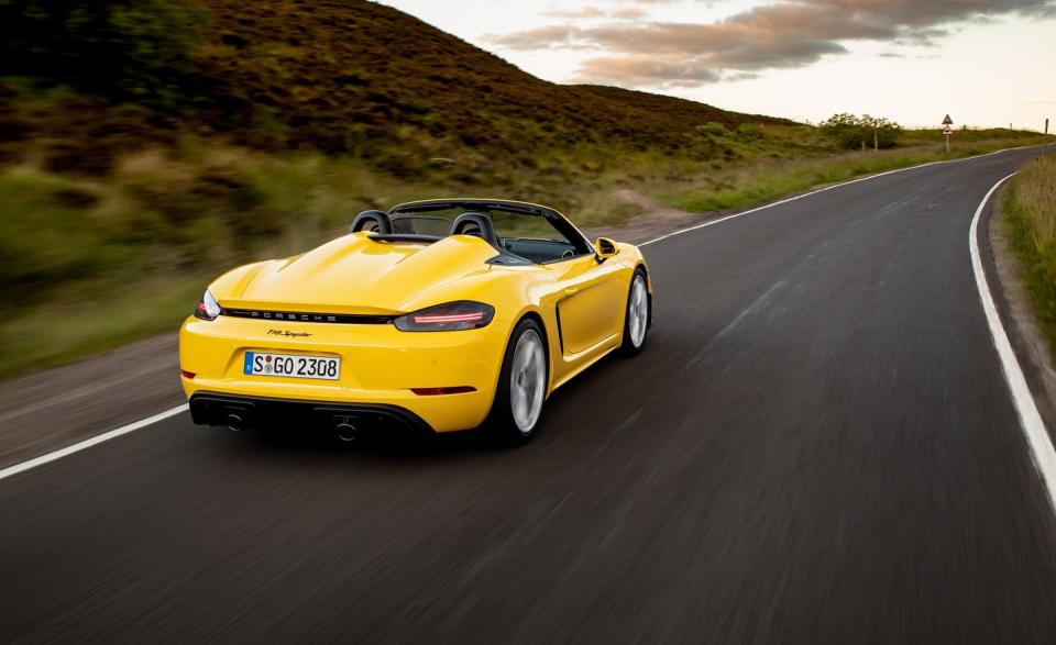 <p>2020 Porsche 718 Spyder</p>