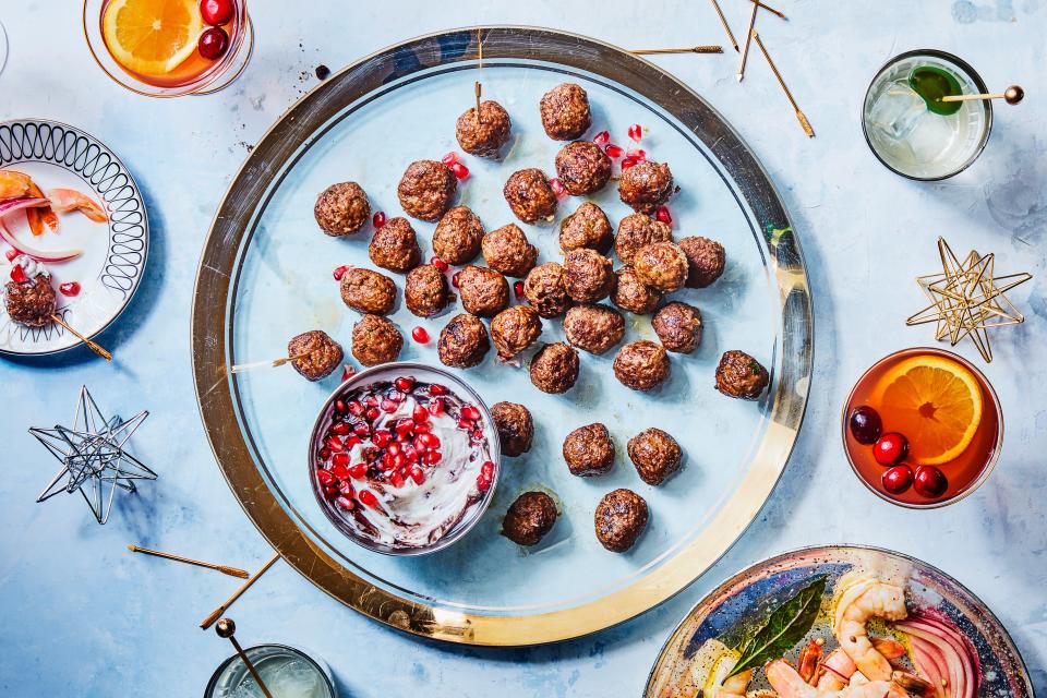 <h1 class="title">Turkish Spiced Meatballs New Years</h1><cite class="credit">Photo by Chelsea Kyle</cite>