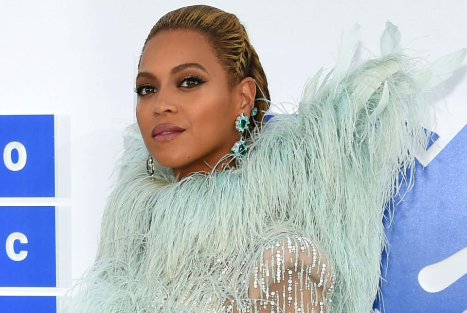 Beyoncé attends the 2016 MTV Video Music Awards at Madison Square Garden on August 28, 2016 in New York City. / Credit: Getty Images