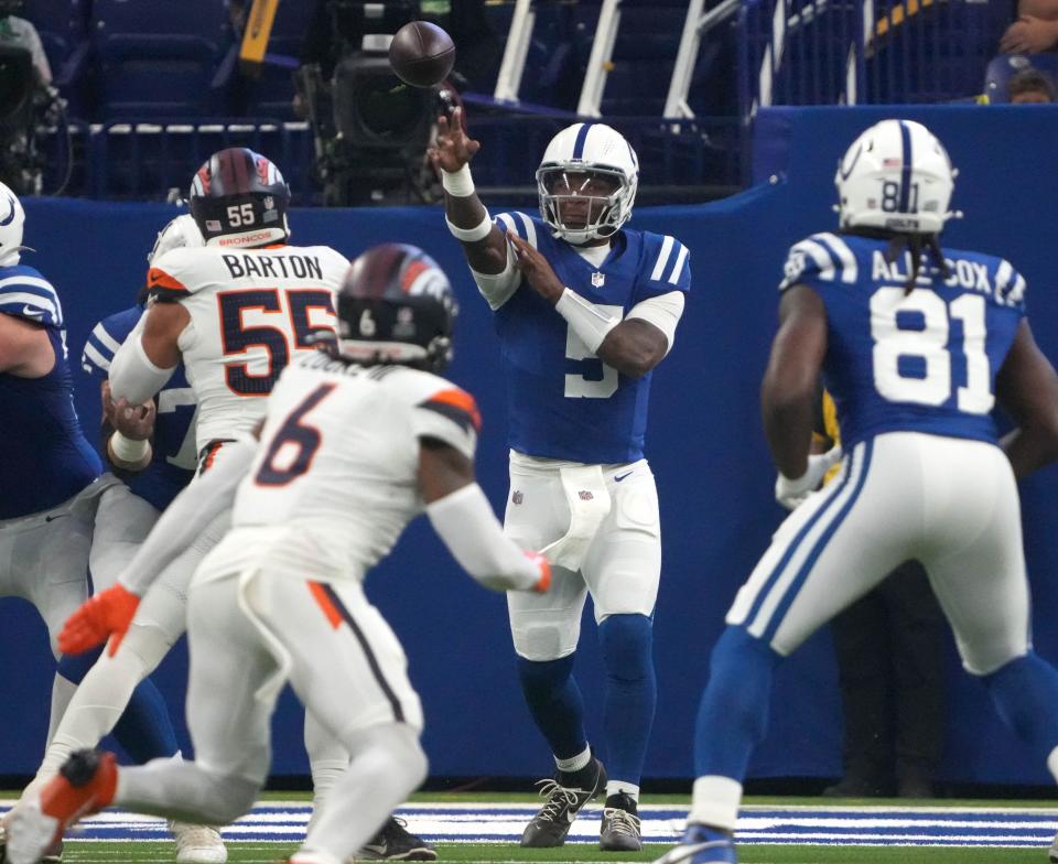 Colts' 53man roster projection after first preseason game vs. Broncos