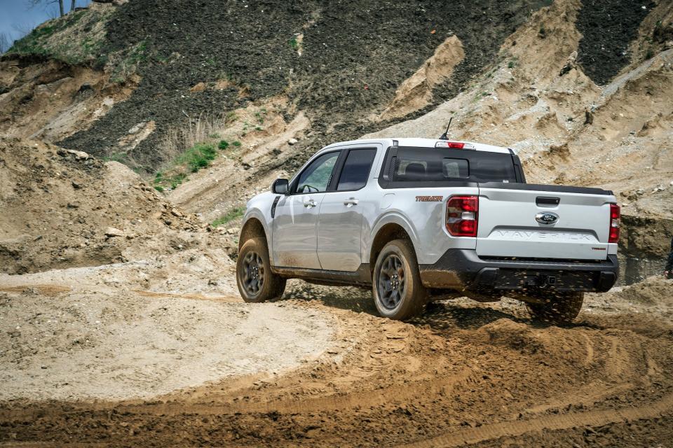 The 2023 Ford Maverick Tremor pickup truck.