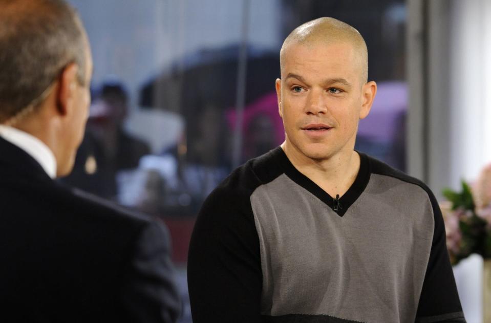 <p><strong>Shaved</strong></p><p>But sometimes change is a good way to spice things up, as he did when he appeared on <em>The Today Show</em> with a shaved head. </p>