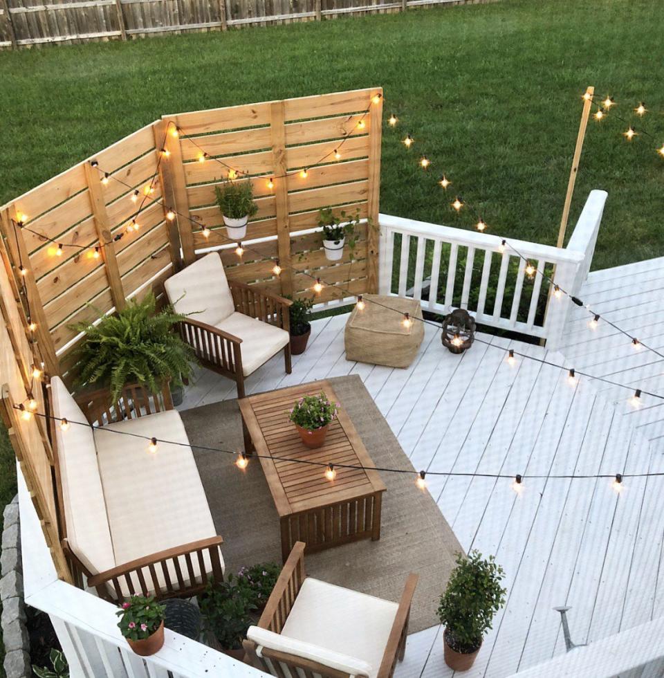 Privacy Screen Deck Railing