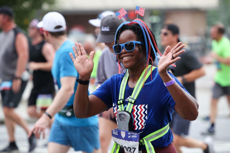 Here are some more photos from the 2022 Peachtree Road Race.