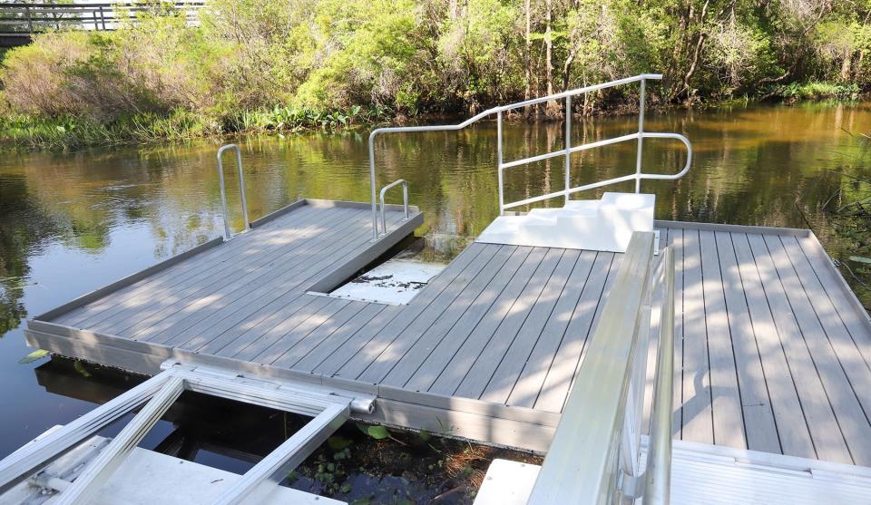 A new kayak launch/recovery platform at Turkey Creek Park in Niceville might be completed by the end of May.