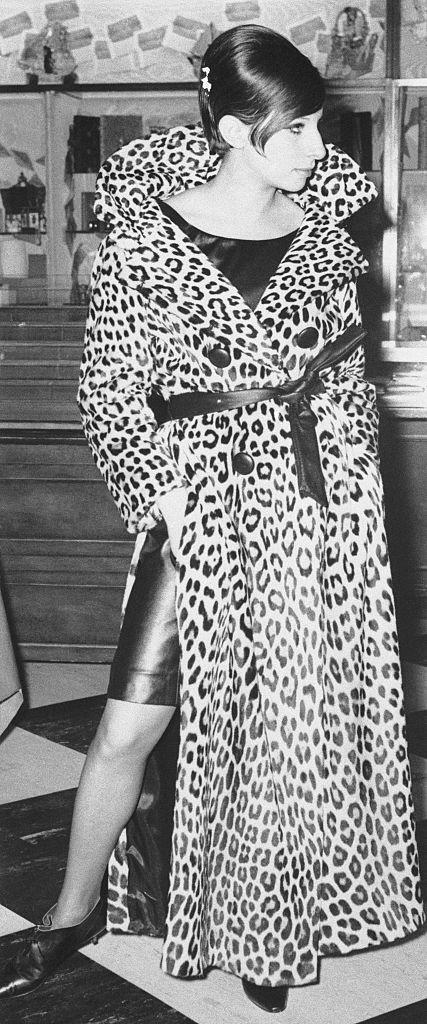 <p>If loving Barbra Streisand's leopard print trench with a slit down the side is wrong, who would want to be right?</p>