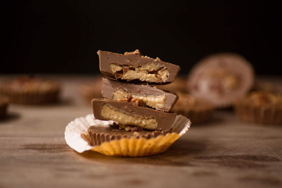 Bacon Peanut Butter Cups