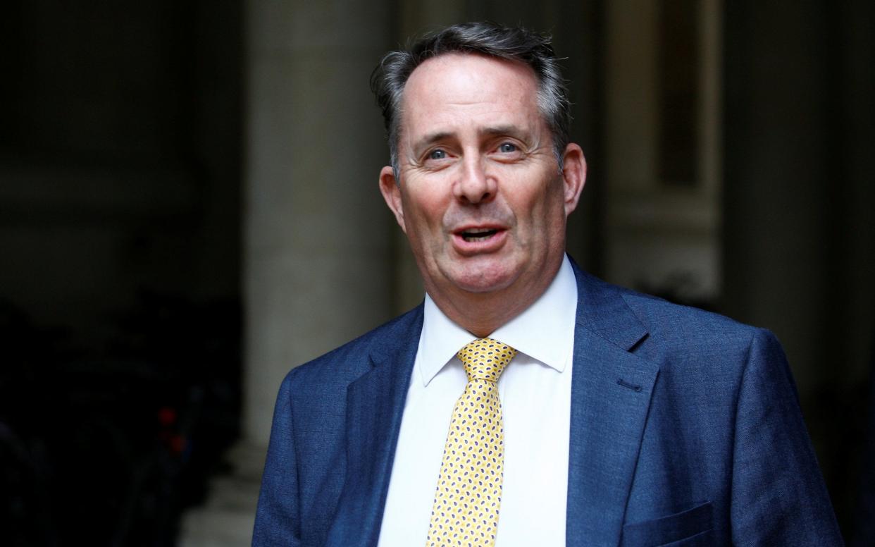 Liam Fox, the International Trade Secretary - REUTERS