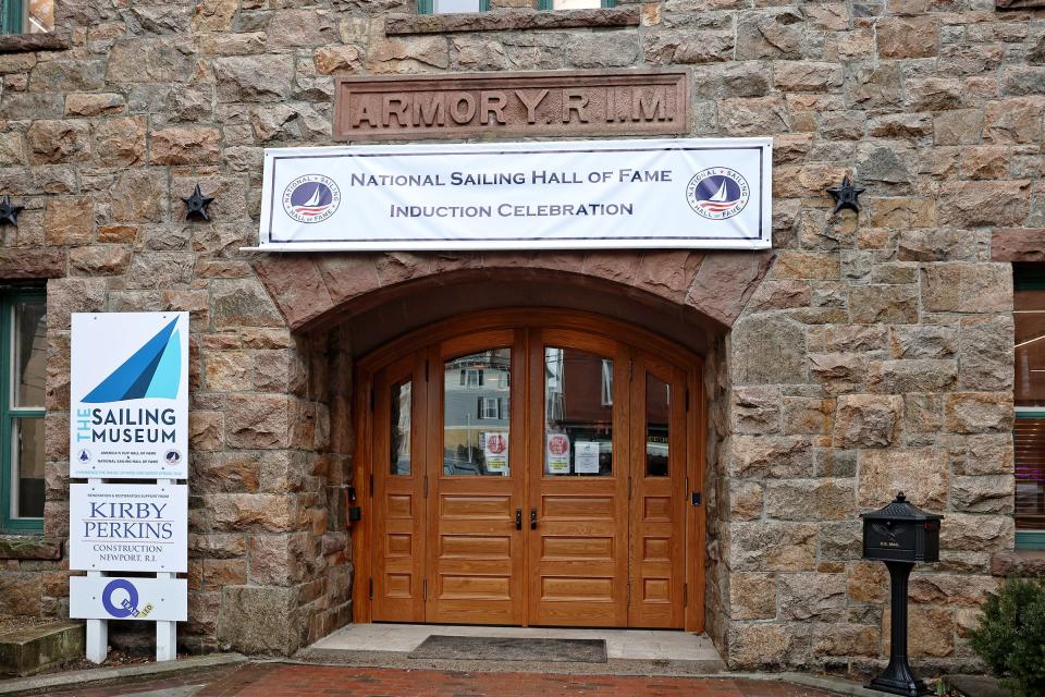 The National Sailing Hall of Fame purchased the Armory building on Thames Street in Newport in 2019.