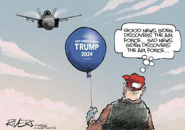 Chinese spy balloon: Political Cartoons – Orange County Register