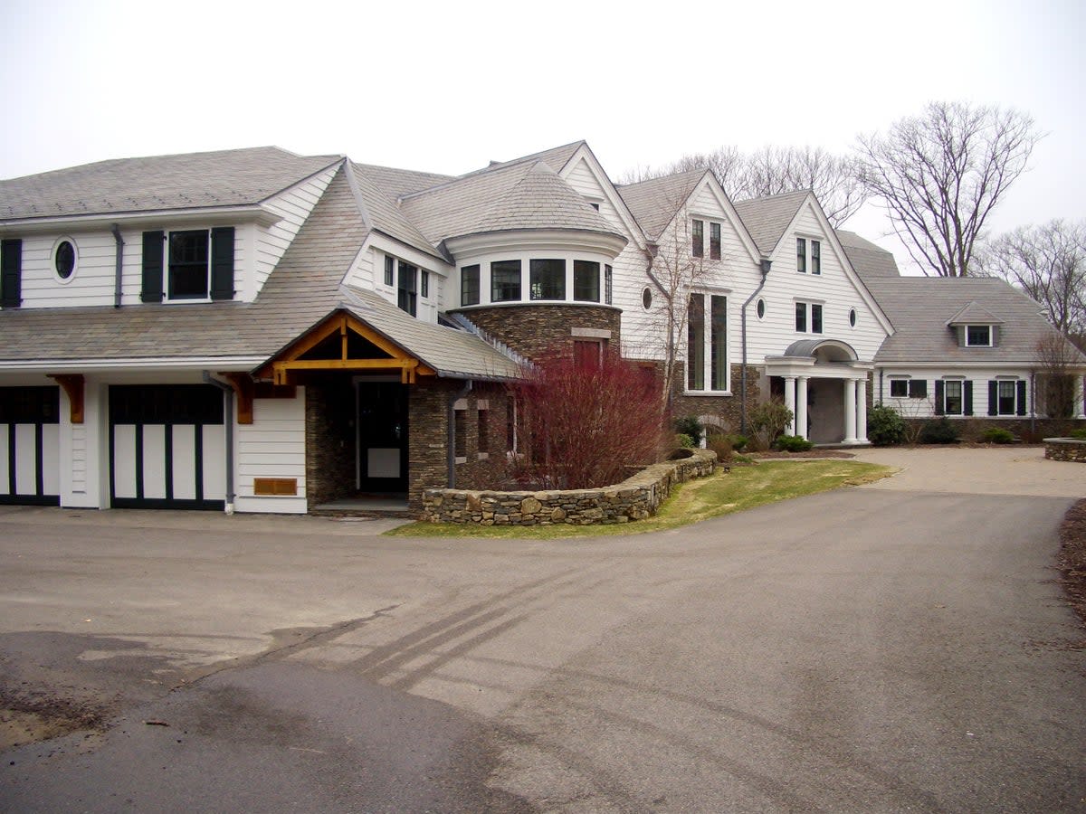 Dover, Massachusetts mansion where three family members were found dead (Dover property records)