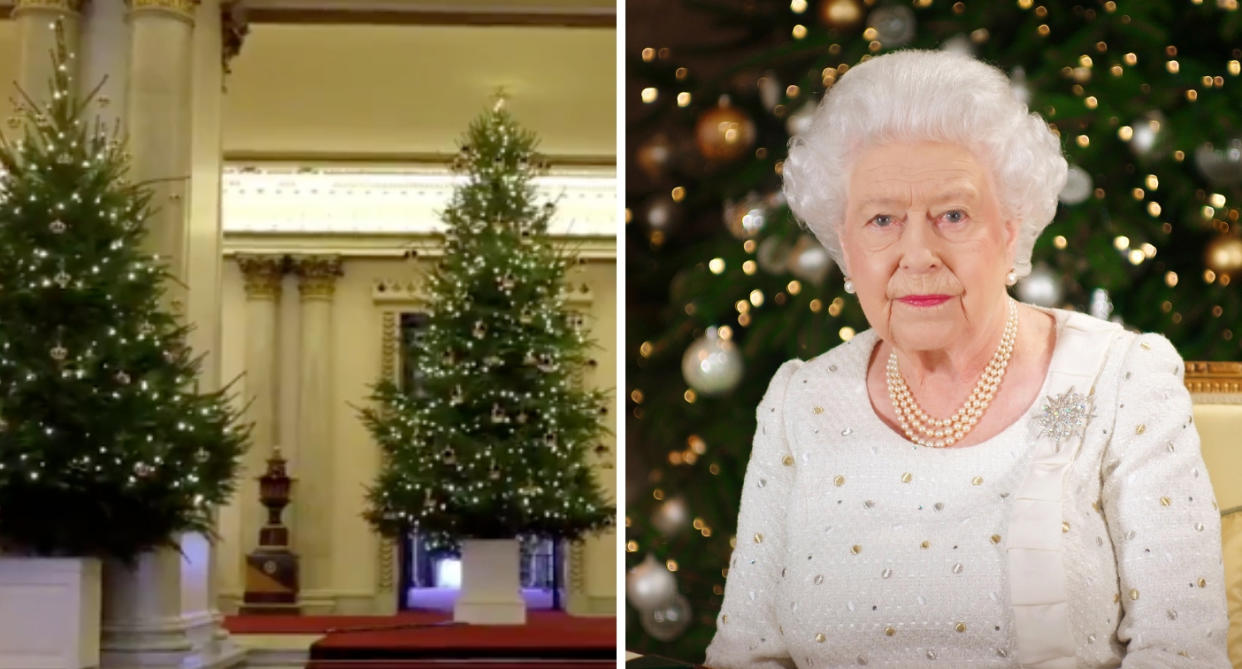 The festive season has begun for the Royal Family (Photos: Twitter/@RoyalFamily/Getty)