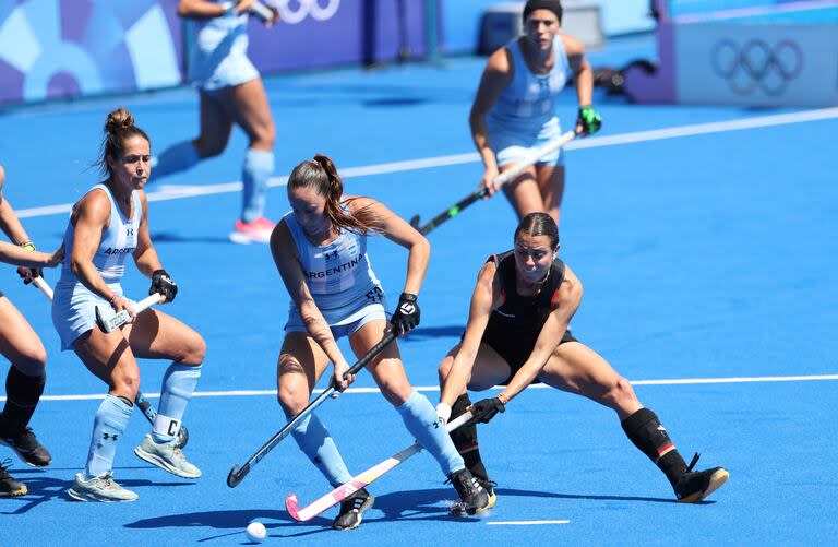 Eugenia Trinchinetti, con la pelota