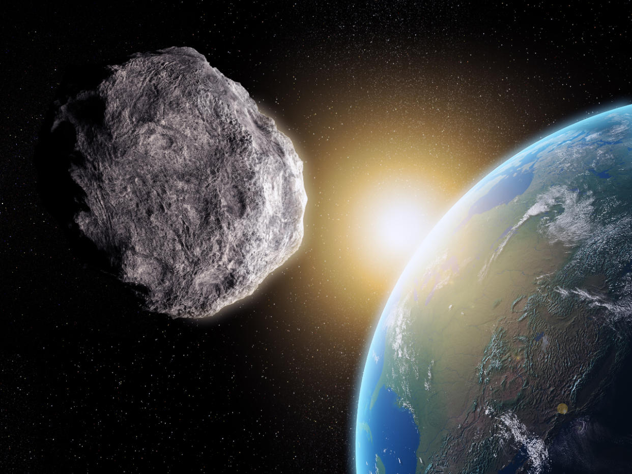 This afternoon, the asteroid will pass Earth Getty