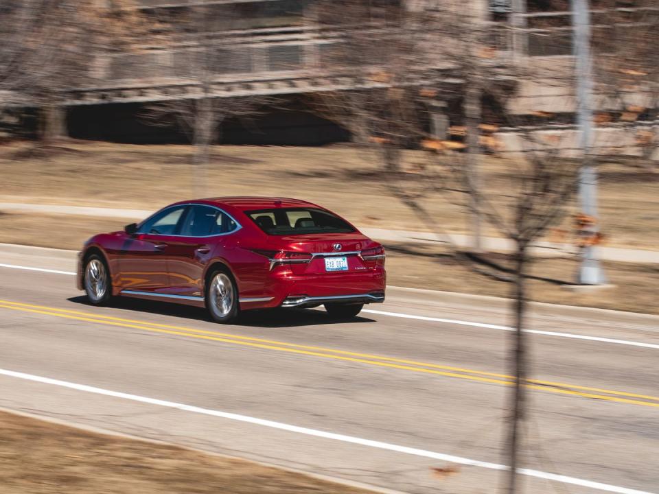 View Photos of the 2019 Lexus LS500h Hybrid