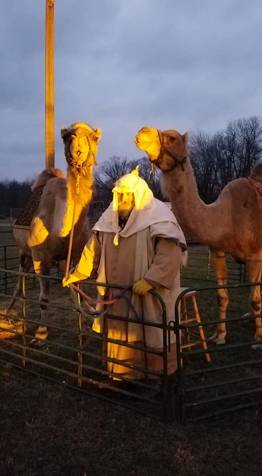 As in 2020, live animals will again be part of this year's Living Nativity at St. Patrick School in Carleton.