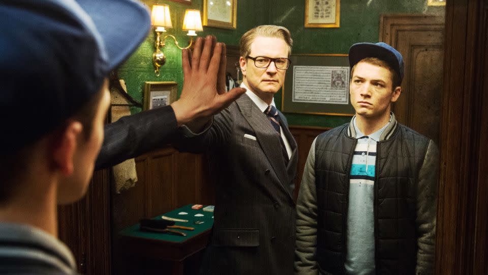 Colin Firth and Taron Egerton in the first "Kingsman" installment. - 20th Century Fox/Everett