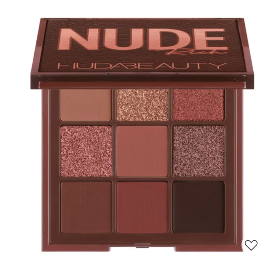Huda Beauty's Nude Obsessions Eyeshadow Palette Mini, $44,