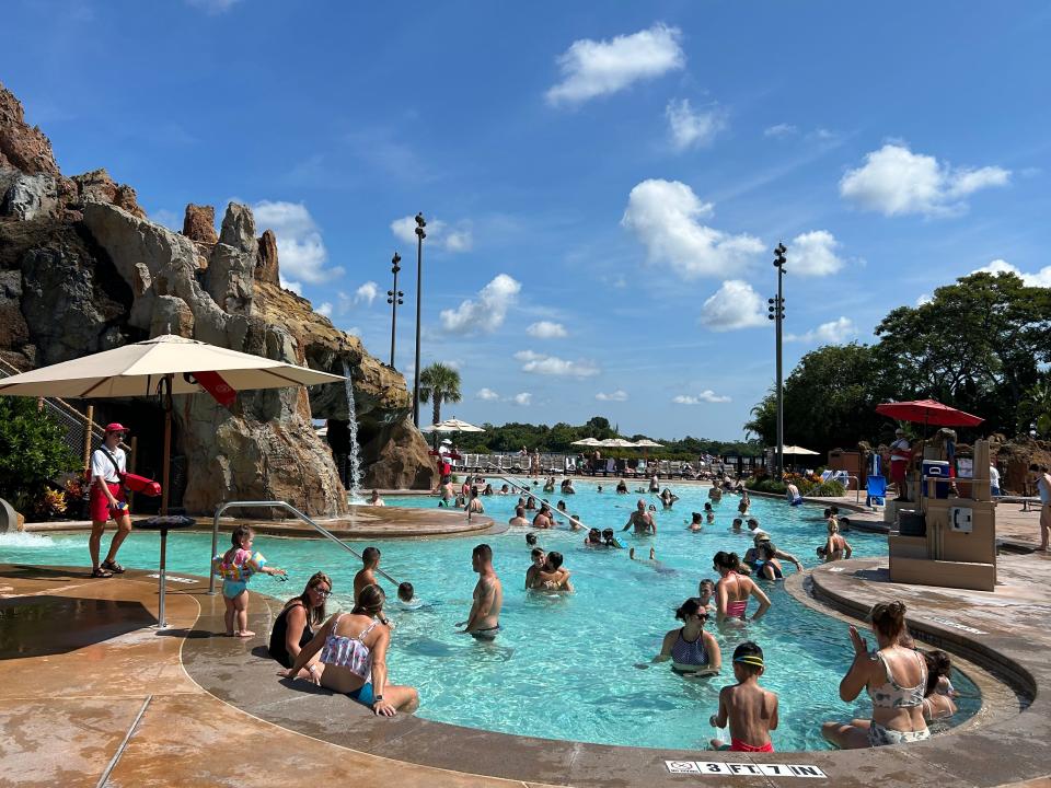 Pool at Disney's Polynesian Village Resort.