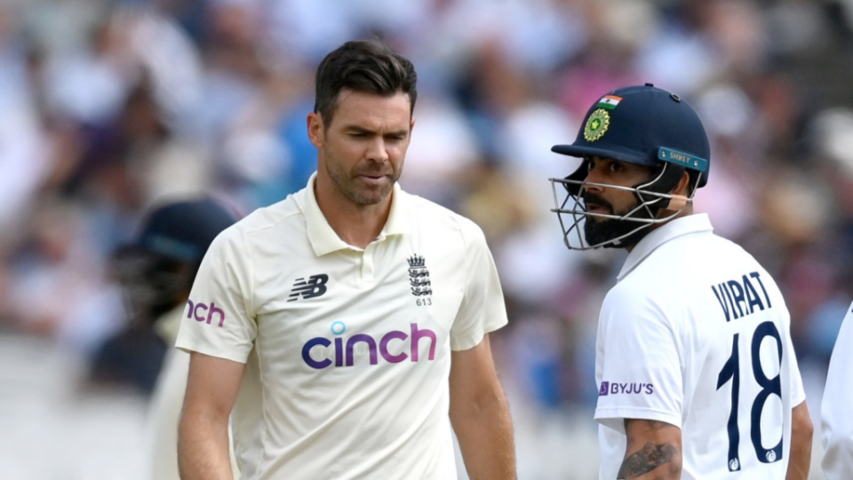 Virat Kohli, James Anderson