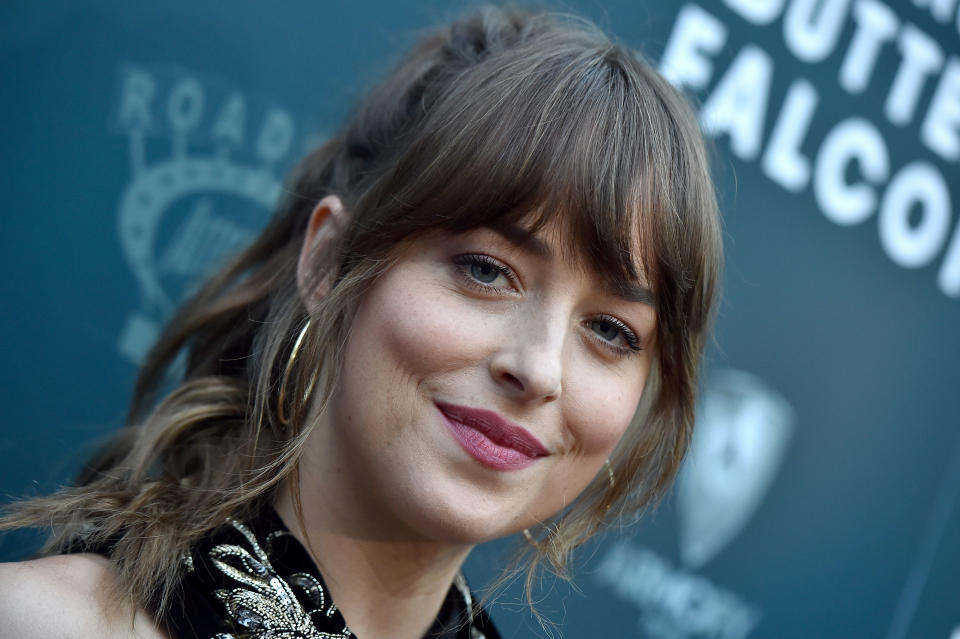 HOLLYWOOD, CALIFORNIA - AUGUST 01: Dakota Johnson attends the LA Special Screening of Roadside Attractions' 