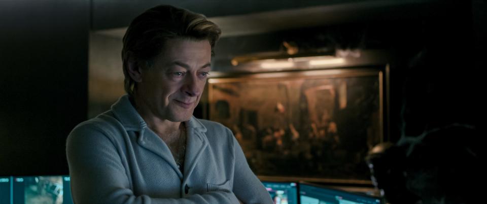 Cyber-criminal David Robey (Andy Serkis) is the latest villain giving John Luther fits in "Luther: The Fallen Sun."