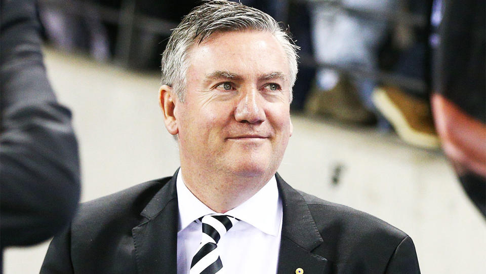 Eddie McGuire's (pictured) during a Collingwood match.