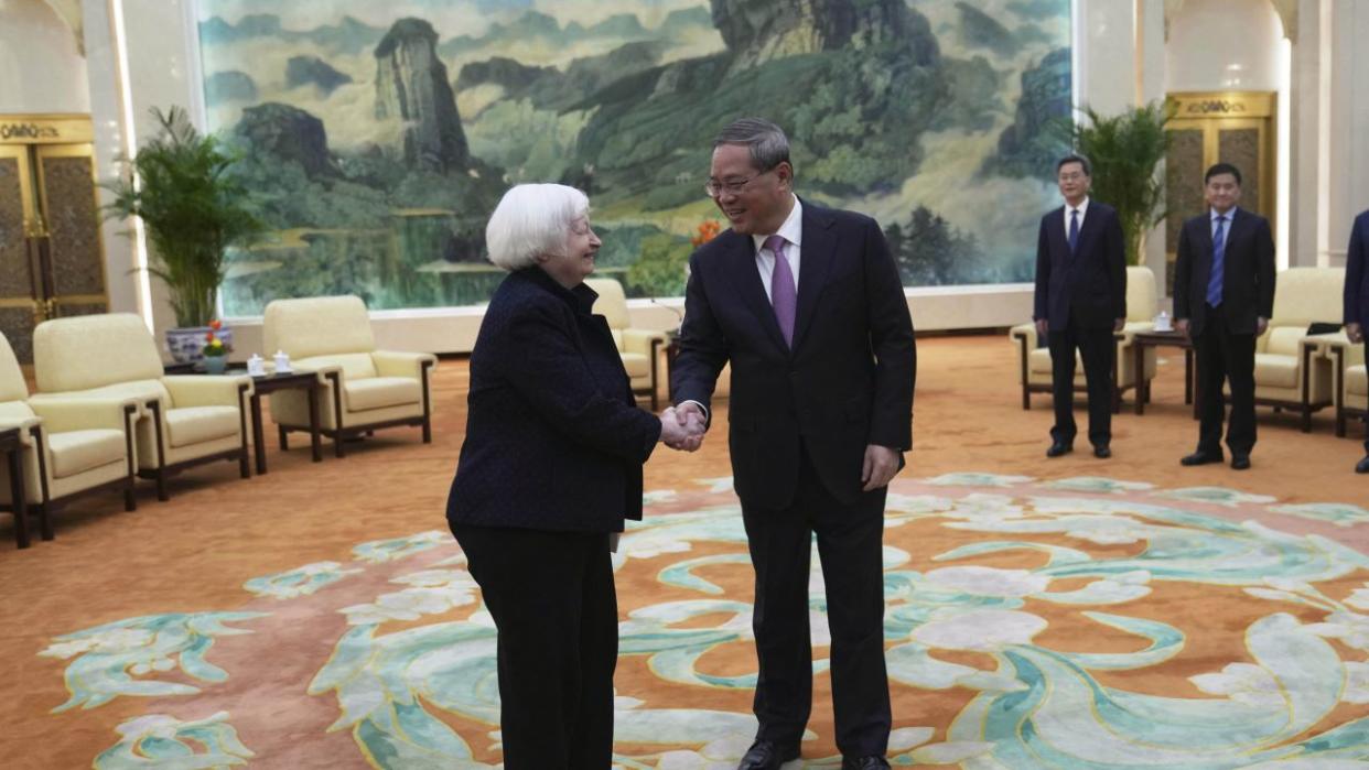 Janet Yellen Li Qiang