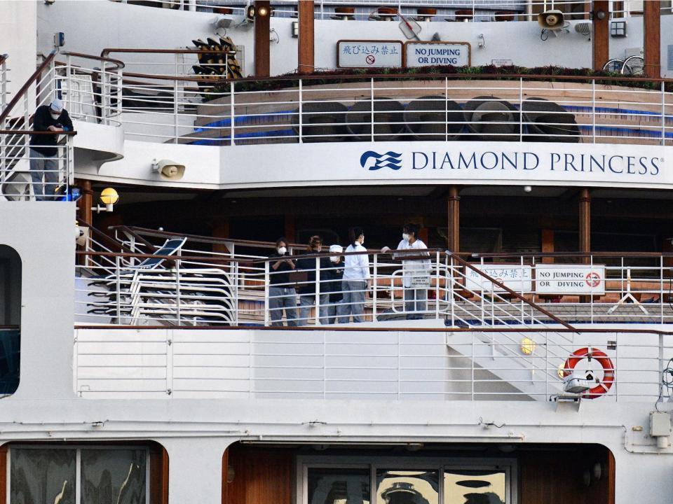 diamond princess crew members cruise ship quarantine coronavirus