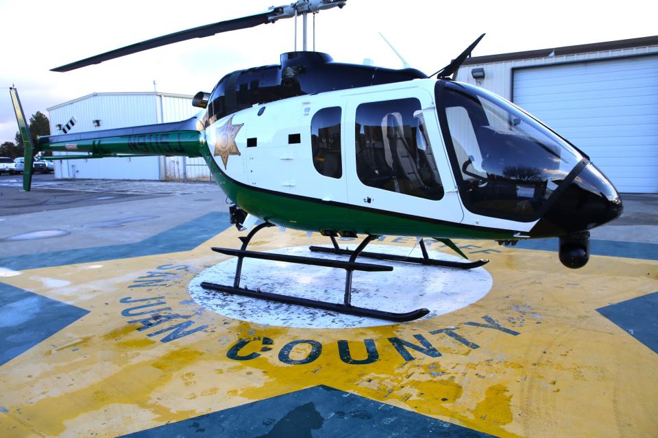 The San Juan County Sheriff's Office took possession of its new Bell 505 helicopter in early November after state lawmakers appropriated $3.25 million for its purchase in March 2022.