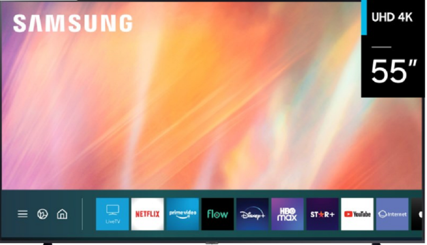 El Smart TV de Samsung se puede adquirir en 30 cuotas de 11.300 pesos.