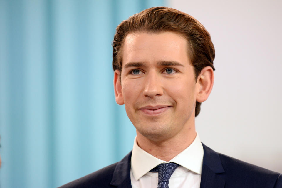 Austrian Chancellor Sebastian Kurz. (Photo: Thomas Kronsteiner/Getty Images)