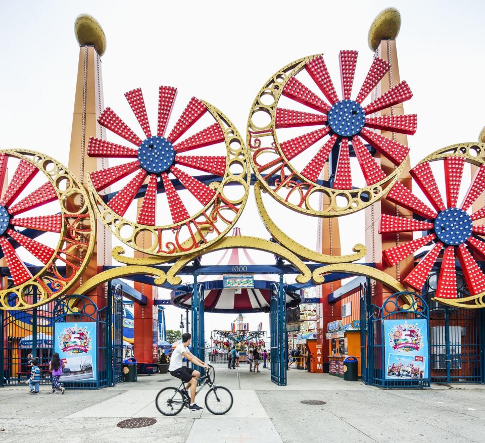 Bike to the beach.