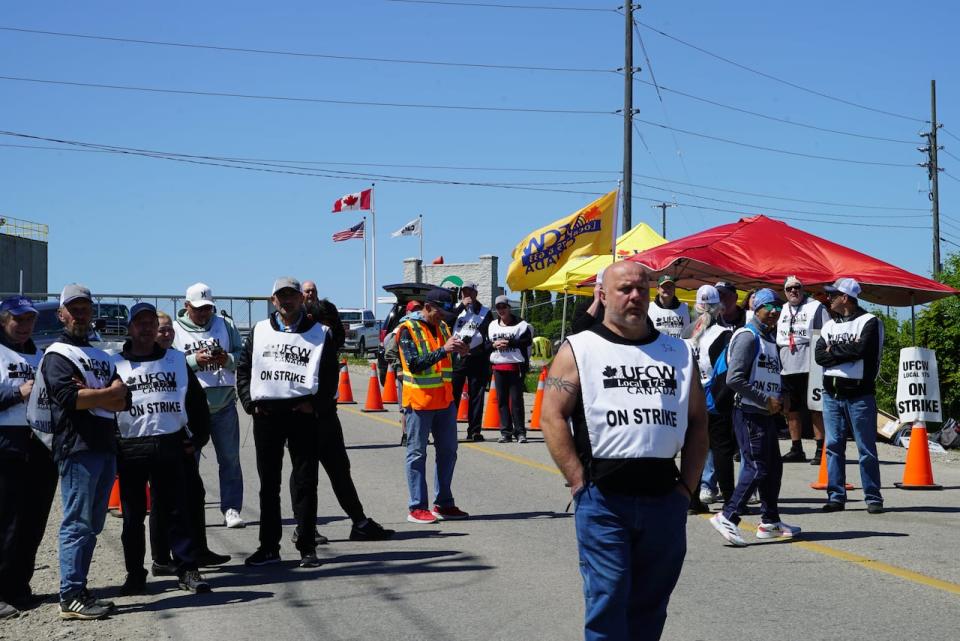 Workers at Cargill's Guelph-Dunlop beef processing plant have voted to strike.