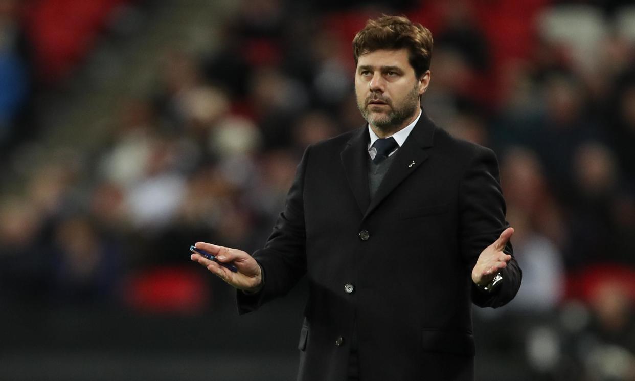 Mauricio Pochettino has seen his side take just two points from 12 ahead of Saturday’s clash with Stoke