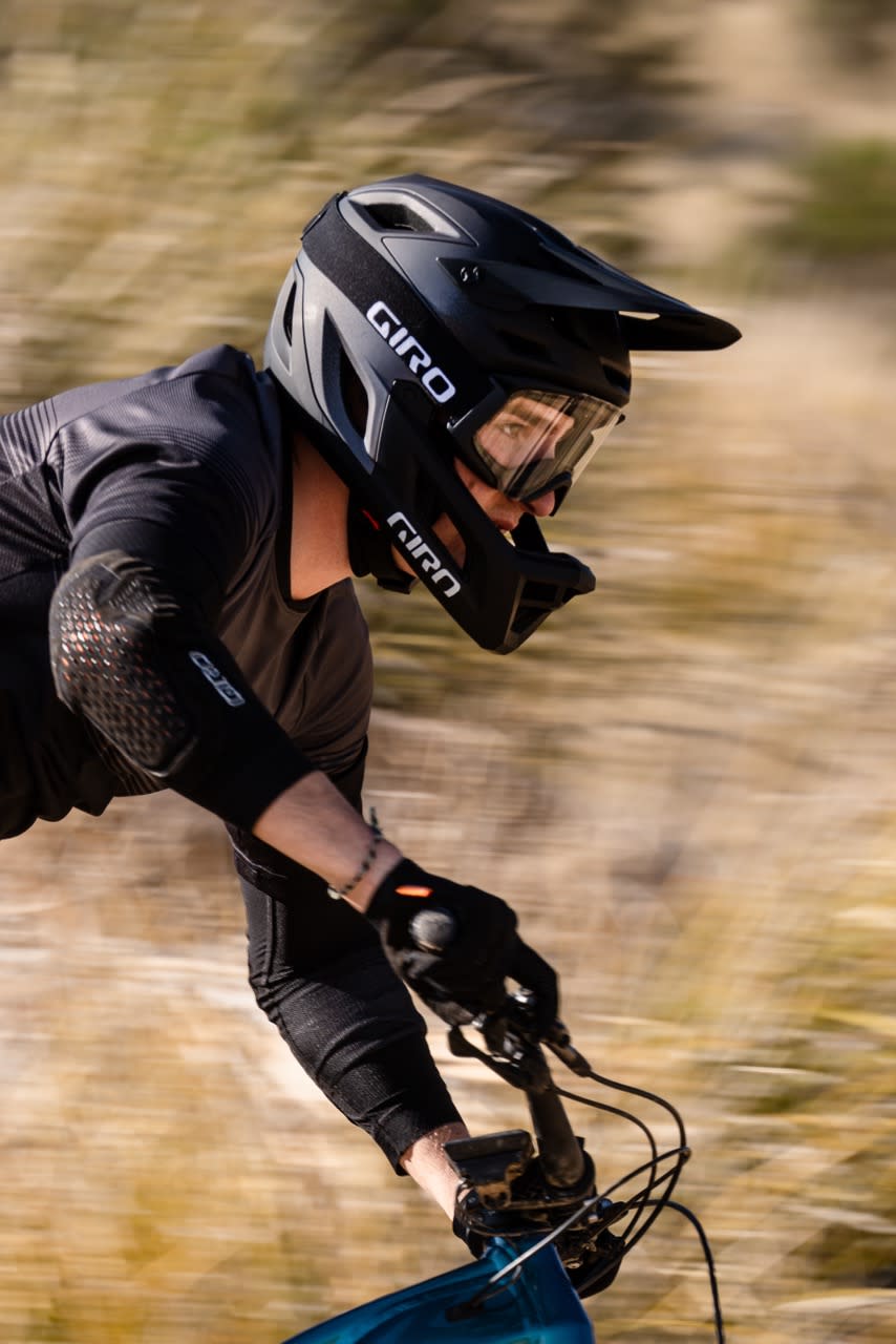 Giro Coalition Full-Face Helmet Launch black going fast