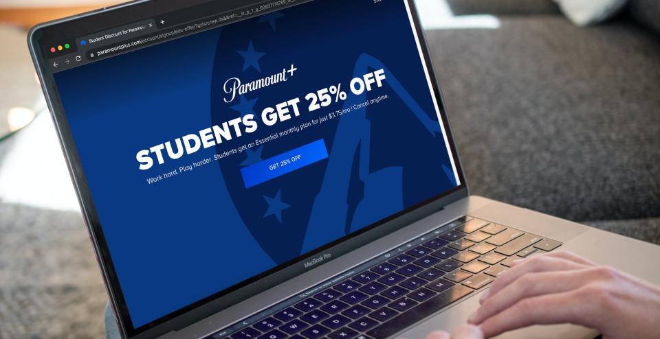 paramount+ plus student discount 