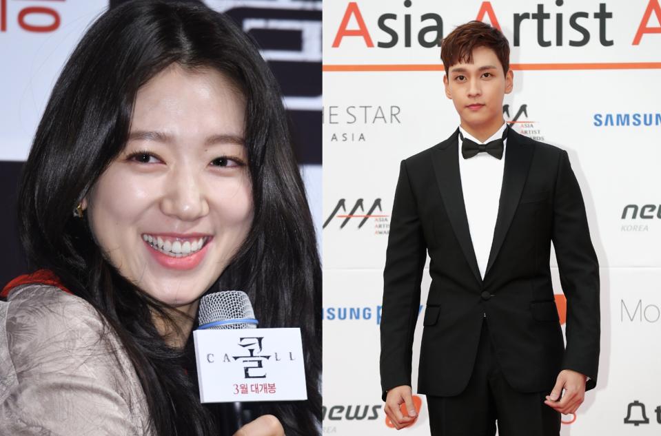 South Korean actors Park Shin-hye and Choi Tae-joon are tying the knot on 22 January 2022, and are also expecting a baby. (Photos: Getty Images)